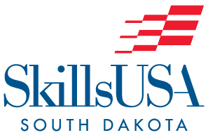 South Dakota SkillsUSA logo — career and technical education for SD students